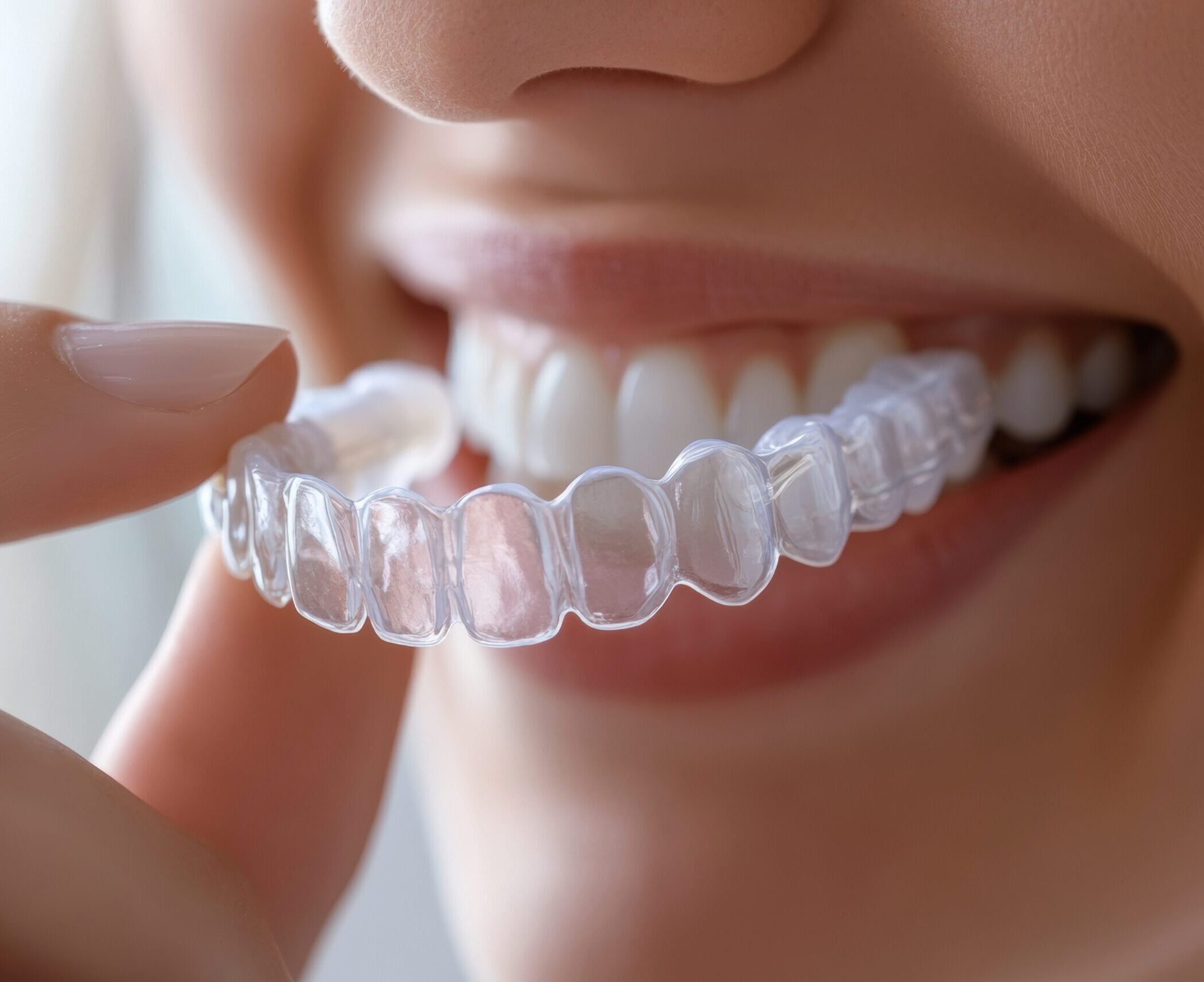 Traitement orthodontique par aligneur dentaire transparent pour alignement des dents à Apolline Dental Care à Corbeil-Essonnes